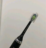 飛利浦（PHILIPS）電動牙刷頭 鉆石亮白型牙刷頭 適配HX9352HX9362HX9332HX9372 6支 裝鉆石亮白HX6063/96黑色 曬單實拍圖
