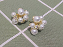 伊燦小葡萄輕奢仿珍珠耳釘女小眾高級感無(wú)耳洞耳夾耳環(huán)2025年新款耳飾 小葡萄輕奢仿珍珠耳釘 曬單實(shí)拍圖