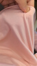 英氏A類秋季云慕斯孕婦睡衣月子服孕婦裝大碼女裝哺乳套裝 簡約粉 L【建議體重120-135斤】 曬單實拍圖