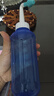 樂儀（leyi）洗鼻器成人兒童鼻炎鼻腔沖洗器生理鹽水清洗鼻壺500ml共90包鹽 曬單實(shí)拍圖