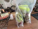 京厽食品嬰兒密封袋寶寶輔食分裝袋儲存袋保鮮袋小號堅果零食袋 1盒迷你號+1盒小號 共80只 曬單實(shí)拍圖
