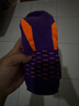 【專(zhuān)業(yè)馬拉松】襪子男跑步運動(dòng)襪男女戶(hù)外羽毛球襪實(shí)戰精英籃球襪 橘底藍+紫底橘+黑底橘 曬單實(shí)拍圖