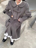 樂(lè)卡利軟底淺口瑪麗珍鞋女2025夏季款通勤百搭一字帶單鞋法式復(fù)古平底鞋 黑色 卡碼拍大 37 曬單實(shí)拍圖