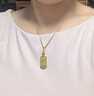 新金珠寶 足金999 黃金金幣稱(chēng)心如意金牌 古法金投資儲值生日禮物7克 7克 曬單實(shí)拍圖