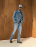 Levi's李維斯25年秋冬新款男士美式復古Clean Fit537靴形牛仔褲 星朗藍 32 (32) 曬單實(shí)拍圖