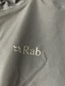 Rab睿坡Downpour男士戶(hù)外運動(dòng)徒步夾克輕量透氣登山?jīng)_鋒衣 QWI-06 黑色BLK XL 曬單實(shí)拍圖