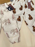 Milkbarn兒童羽絨褲男女童棉褲冬季外穿長褲子寶寶保暖褲子 大象 90 cm【充絨量27.8g】 曬單實拍圖