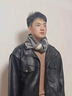 蒙口比鄰正品 圍巾秋冬季保暖防寒休閑韓版百搭男女生圍脖生日禮物 灰色 曬單實拍圖