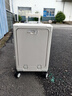 歸鴻新款前開(kāi)口鋁框高顏值行李箱多功能靜音男女登機旅行箱24寸大容量 貝殼白 20英寸 【國內外登機箱】 曬單實(shí)拍圖