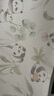 威爾貝魯（WELLBER）嬰兒枕頭冰絲涼枕涼感寶寶兒童1-3歲夏季卡通枕頭 熊貓30*50cm 曬單實拍圖