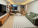 小半家具北歐實(shí)木布藝沙發(fā)家用客廳小戶型日式簡約現(xiàn)代復(fù)古燈芯絨沙發(fā) 迷蹤綠升級款-可拆洗 四人位 250cm 曬單實(shí)拍圖