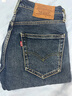 Levi's李維斯男士512修身錐形美式復古簡約休閑通勤赤耳牛仔褲 藍色 28 (32) 曬單實拍圖