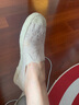 斯凱奇（Skechers）女鞋夏季漁夫鞋單鞋新中式蕾絲平底鞋淺口一腳蹬通勤鞋113025 曬單實拍圖