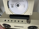 巫牌 CD播放機(jī) 2.1聲道藍(lán)牙音響音箱一體式CD機(jī) 鉆石鐵銹米白色 情人節(jié)禮物 曬單實(shí)拍圖