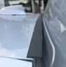 新品汽車后備箱蓋車頂上沿縫隙密封條通用上端防塵防水膠條 黑色后備箱上沿密封條通用 1.6m*26mm 曬單實拍圖