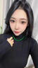 QMXD中式婚禮仿翡翠綠色漢服傳統(tǒng)古裝項(xiàng)鏈女士復(fù)古新娘秀禾龍鳳褂配飾 綠色項(xiàng)鏈 曬單實(shí)拍圖