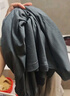 FitonTon男士睡衣男夏季冰絲短袖短褲大碼男士家居服套裝可外穿L 曬單實(shí)拍圖