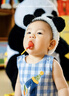 G. DUCKKIDS嬰兒衣服夏季男寶寶連體衣夏裝超萌嬰幼兒夏天滿月百天周歲外出服 藍(lán)色格子哈衣 100cm #建議26-32斤# 曬單實拍圖