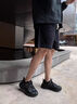 斐樂(lè)（FILA）【易烊千璽同款】男鞋老爹鞋運(yùn)動(dòng)鞋2025夏季新款蘑菇鞋厚底休閑鞋 黑/黑沙灰-BB 42 曬單實(shí)拍圖