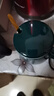 勤凱陶瓷杯耐高溫馬克杯帶蓋勺家用茶杯咖啡杯學(xué)生杯子陶瓷辦公創(chuàng)意 綠色-【杯蓋勺】 曬單實(shí)拍圖