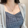 禮意久久禮意久久有你竹夠黃金項鏈女生日禮物女生七夕情人節(jié)禮物送女友 曬單實拍圖
