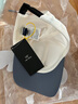 ARC'TERYX始祖鳥 BIRD WORD CAP 透氣 男女同款 彎檐帽 極地白/層云藍(lán) L-XL 曬單實(shí)拍圖