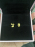 周大福SOINLOVE萌寵系列 胡蘿卜兔子耳釘黃金女 VR946 生日禮物 VR946 曬單實拍圖