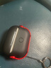 斯幻柯適用AirPods Pro2代保護套Apple藍牙pro2代耳機套耳機殼airpods pro1代透明磨砂殼-電音-黑紅色 曬單實拍圖