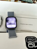 Apple/蘋果 Watch Series 10 智能手表GPS款46毫米銀色鋁金屬表殼青云色回環(huán)式運(yùn)動(dòng)表帶MX243CH/B 曬單實(shí)拍圖