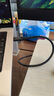 貝爾金（BELKIN）雷電拓展投屏 USB4全功能數(shù)據(jù)線(xiàn) 2米兼容雷電3傳輸4K@60Hz Type-C線(xiàn) 240W快充 20Gbps 曬單實(shí)拍圖