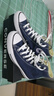 匡威（Converse）官方 All Star七夕男女美拉德高幫帆布鞋紅色101013 102307/海軍藍 40 曬單實拍圖