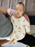 童泰（TONGTAI）嬰兒睡袍春秋睡衣兒童防踢被家居服內衣TS43C176-DS橘色73cm 曬單實(shí)拍圖