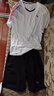 安踏速干羽毛球套裝 男女夏季透氣專業(yè)運動兩件套訓(xùn)練運動服短袖短褲 【男款短褲銀色logo】純凈白-1 XL 曬單實拍圖