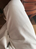 JASONWOOD高端品牌男裝運(yùn)動(dòng)褲男春秋款男士休閑褲寬松直筒垂感白色男士長褲 高檔白色春秋款【現(xiàn)貨速達(dá)】 XL 【建議140-155斤】 曬單實(shí)拍圖