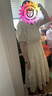 茵曼法式度假小個(gè)子連衣裙2025夏女裝新款白色中長裙子 悠蘭杏  XL 曬單實(shí)拍圖