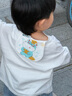 千奇寶貝 隔汗巾兒童純棉紗布幼兒園男女寶寶后背吸汗巾a類(lèi)嬰兒大童大號夏 隨機男生 2條裝 4層四季款 M碼（適合2-4歲） 曬單實(shí)拍圖