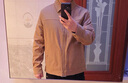 諾帝卡（NAUTICA）【單件直降】春夏新款經(jīng)典簡約挺闊有型翻領薄外套夾克男JO4306 深卡其2BB M 曬單實拍圖