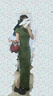 渝鼎福旗袍中國風(fēng)夏季新中式女士裝連衣裙子收腰中長款訂婚敬酒禮服媽媽 綠底印花半袖旗袍 M 【100-110斤】 曬單實拍圖