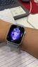 Apple/蘋果 Watch SE 智能手表GPS款40毫米銀色鋁金屬表殼青云色回環(huán)式運動表帶MXF33CH/B 曬單實拍圖