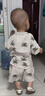 babylove寶寶短袖開(kāi)衫夏季純棉紗布上衣薄款透氣t恤襯衫外出休閑百搭夏裝 曬單實(shí)拍圖