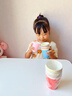 捷熠彩色紙杯一次性手工幼兒園diy杯子純色游戲兒童五彩早教美術(shù)材料 20只【顏色混搭】 曬單實拍圖