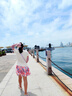 優(yōu)調(diào)優(yōu)調(diào)厚底涼鞋女夏季軟底踩屎感運動外穿休閑羅馬平底沙灘鞋海邊 白色（印花） 37 曬單實拍圖