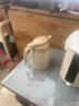 膳魔師（THERMOS）2023新款日本膳魔師家用保溫水壺大容量真空不銹鋼熱水瓶 TTB2001 乳白色 1000ml 2023秋季新款 曬單實(shí)拍圖