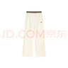 喬丹（QIAODAN）喬丹針織長(zhǎng)褲女2025夏季透氣吸汗寬松闊腿運(yùn)動(dòng)褲女QDLKL2253173 黑色 M 曬單實(shí)拍圖