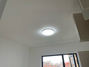 雷士（NVC） led燈飾陽臺(tái)燈浴室燈廁所燈廚房燈 led吸頂燈具 臥室燈過道走廊 如雪白 24瓦 正白光 Φ370*59MM 曬單實(shí)拍圖