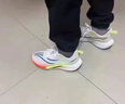 赤免7pro跑步鞋男競速碳板赤兔8pro青少年運動(dòng)鞋秋冬加絨棉跑鞋男 赤兔7pro標準白【秋季雙網(wǎng)】 38 (240mm) 曬單實(shí)拍圖
