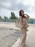CinvaiKrose托特包女包2025新款大容量通勤單肩包包生日七夕情人節(jié)禮物送女友 菱格米白【送女友老婆走心實用】 曬單實拍圖