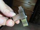 愛國者（aigo）128GB Type-C USB3.2雙接口 u盤 150MB/s U353手機U盤辦公學(xué)習(xí)大容量優(yōu)盤 可插手機電腦兩用 曬單實拍圖