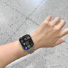 圣卡泊適用蘋果手表表帶iWatchs10代金屬女款applewatch9小蠻腰鏈?zhǔn)胶踫8夏天新款41mm透氣Ultra簡(jiǎn)約 銀色 iwatch10代【42MM表盤】 曬單實(shí)拍圖