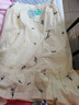 茵曼（INMAN）【商場(chǎng)同款】法式小花刺繡襯衫2025夏季女裝新款荷葉短袖襯衣 淡香杏-18525726 M 曬單實(shí)拍圖